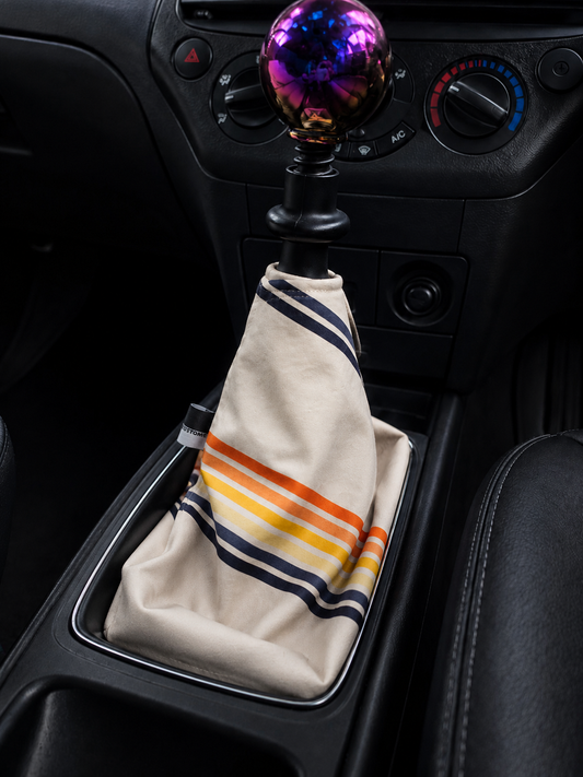 Retro Stripes Gearshift Boot Cover