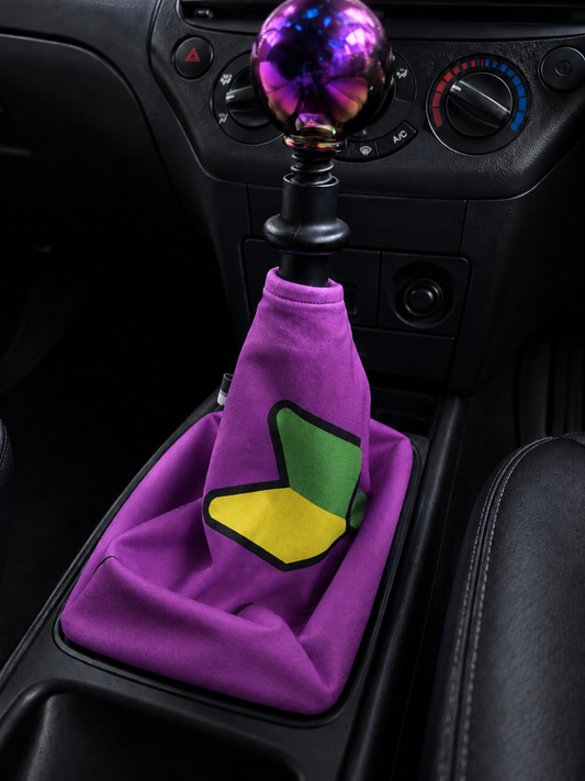 JDM Logo Gearshift Boot Cover